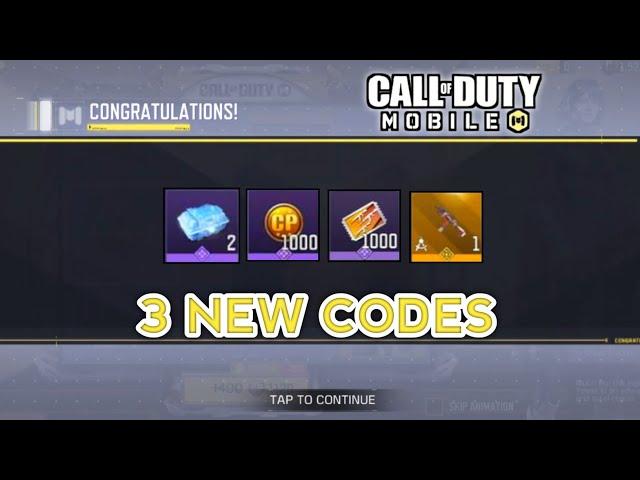 *NEW* CALL OF DUTY MOBILE REDEEM CODES 2025 | TODAY NEW CP REDEEM CODE COD MOBILE 2025 CODM