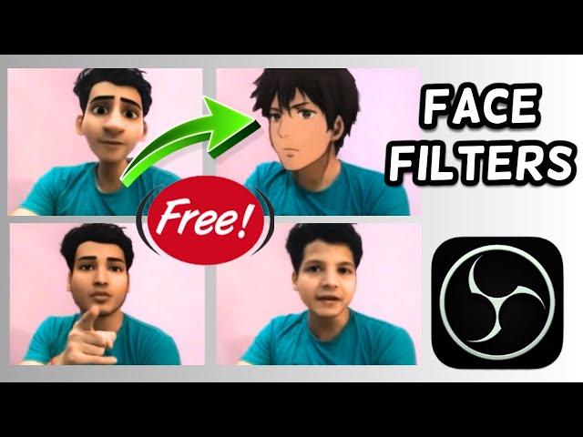 OBS Face Filters | How to add face filters in OBS Studio