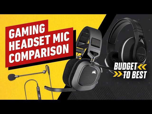 Which Popular Gaming Headset Mic Sounds Best? - Budget to Best