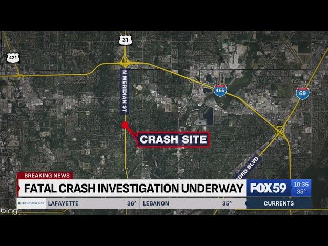 At least 1 dead after crash on Indy's north side