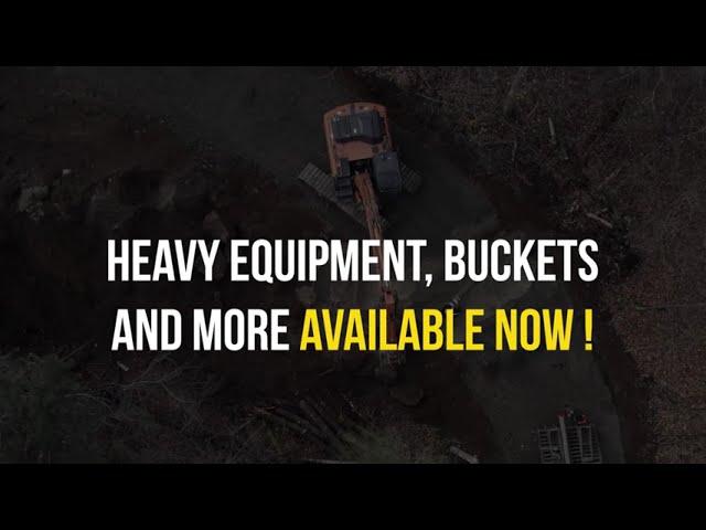 Heavy Equipment Attachments - Surplus Inventory For All Machine Types!