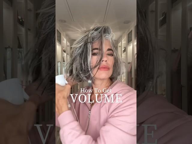 Pump Up The VOLUME | NiKOL Johnson #grayhair #hairvolume #nikolbeauty