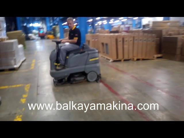 Karcher Binicili Yer Yıkama Makinası / Temizlik Makinası - Balkaya Makina