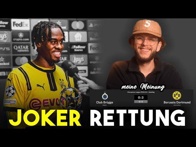 Die JOKER retten den BVB!‍⭐️ | Club Brügge vs. Borussia Dortmund ️ [Nachbesprechung]