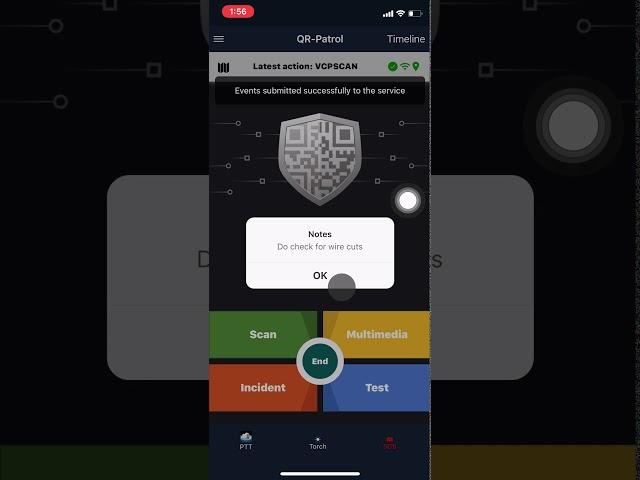 How to Scan Virtual Checkpoint | Qr-patrol | Demo video