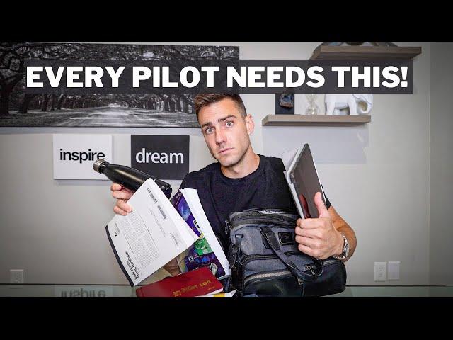 Everything A Pilot NEEDS In Their Flight Bag!