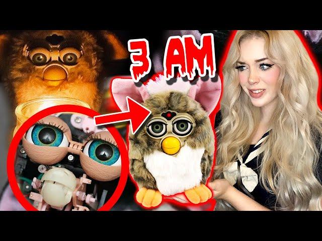 DO NOT PLAY WITH A FURBY TOY AT 3AM!! (THEY COME ALIVE) *SCARY & HAUNTED*