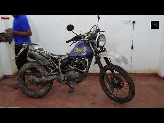 Full Restoration a abandoned Suzuki Djebel 200