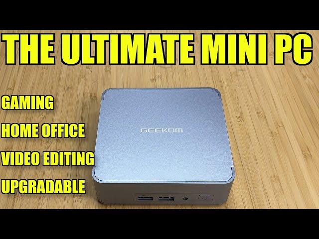 FINALLY a Mini PC That Can GAME! GEEKOM AX8 Pro Packs Tech That Checks All the Boxes