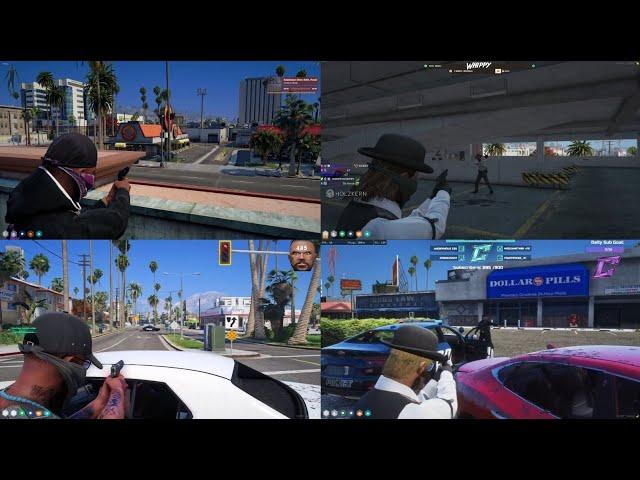 Gangs Get In a Huge Shootout With Cops After CG's Verdict (Multi POV) | NoPixel 4.0 GTA RP