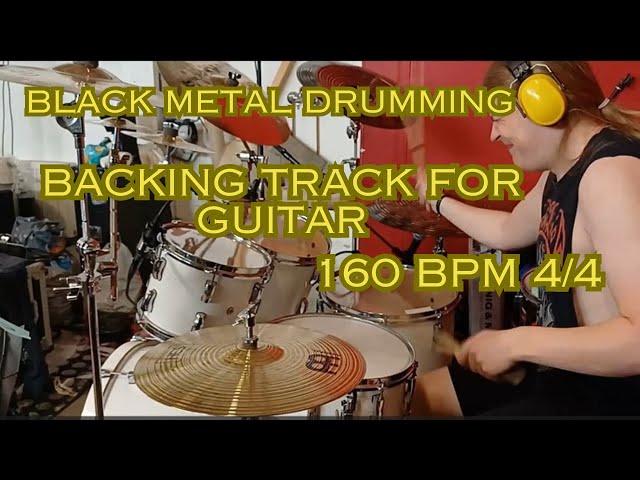 Metal Drumming: Backing Track for Guitar: 160 bpm - Filip Gäddnäs