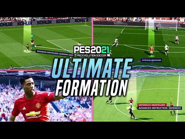 The Ultimate Formation & Tactic | eFootball PES 2021