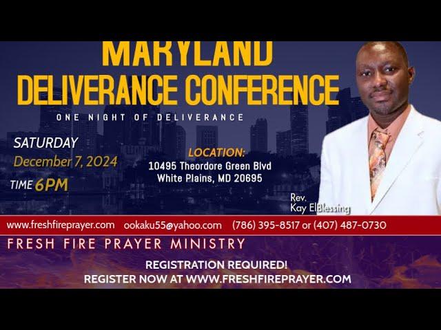 Deliverance From Soul Hunter ||”Rev. Kay ELblessing”||”www.FreshfirePrayer.com”||