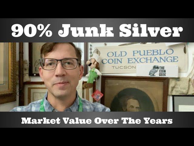 90% Junk Silver - Market Value Over The Years - "Constitutional Silver"