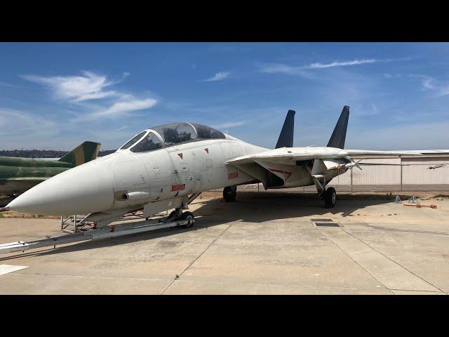 F-14A Tomcat At San Diego Air & Space Museum’s Gillespie Field Annex (Used In “Top Gun: Maverick“)