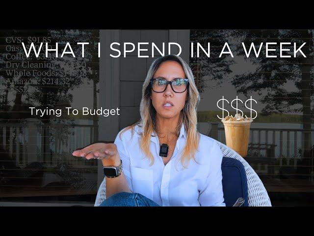 What I Spent in a Week Vlog Style | Trying to Budget