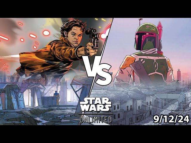 Young Han Blue VS Boba Fett Green 9/12 Rd.2 [SW: Unlimited]