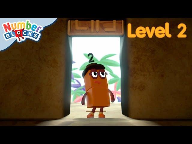 Double Trouble | Full Episode - S2 E9 | Numberblocks (Level 2 - Orange 🟠)