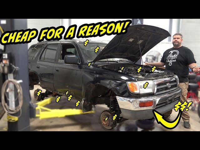 Everything Wrong With Our Cheap Toyota 4Runner! Mistakes Were Made. Trying To Fix It All On A Budget