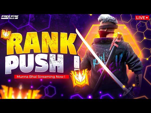 Grandmaster Live Rank Push Free Fire Telugu  - Munna Bhai is Live  - Telugu Gaming Live #MBG
