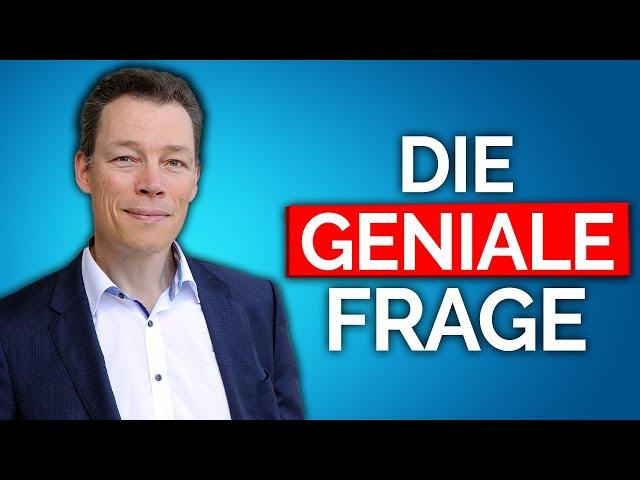 Stell DIESE eigene Frage, und der Job gehört dir (Vorstellungsgespräch)