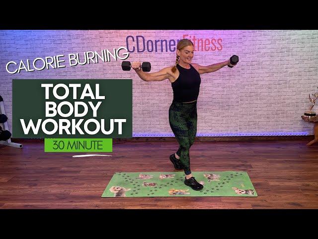 The 30-Minute Total Body Burner Workout to Torch Calories with Dumbbells!