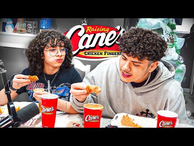 Galex & Mochi Raising Cane's MUKBANG *FIRST TIME TRYING*