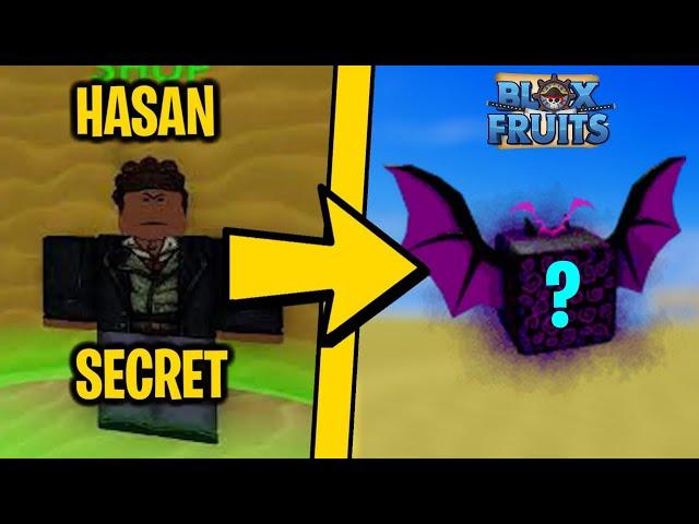 HOW TO UNLOCK BIG HASAN SECRET! TALK TO HASAN IN BLOX FRUITS ROBLOX