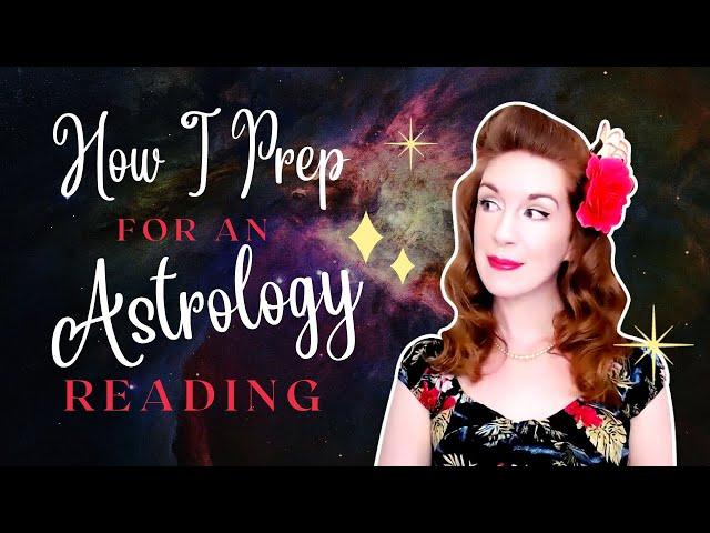 How I Prepare for a Birth Chart Reading