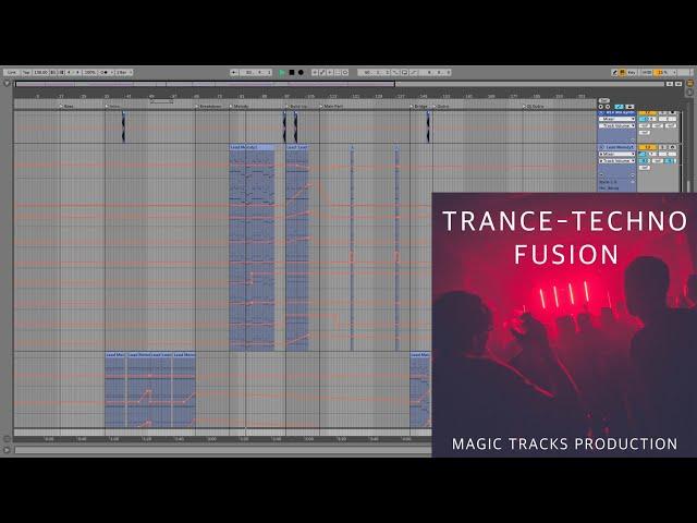 Ableton Live Project Template - Trance-Techno Fusion by Magic Tracks Production