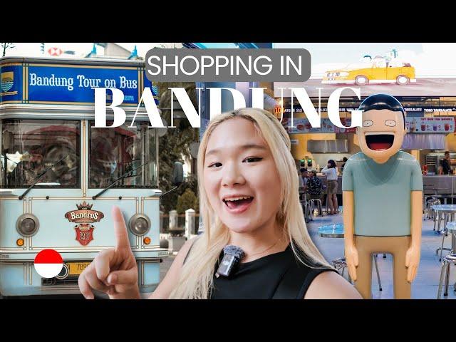 Shopping in Bandung and Traditional Food | Indonesia Travel Vlog 