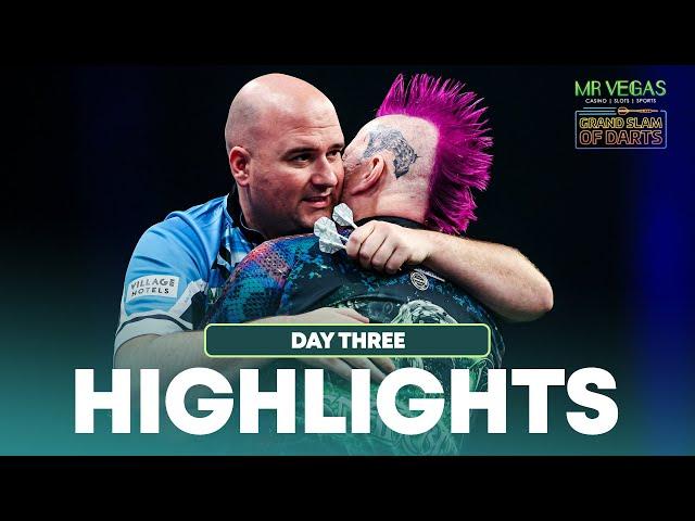 GROUPS A-D COMPLETE  Day Three Evening Highlights - 2024 Grand Slam of Darts