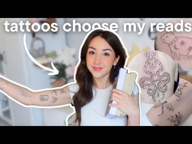 my tattoos choose my readsspoiler free reading vlog