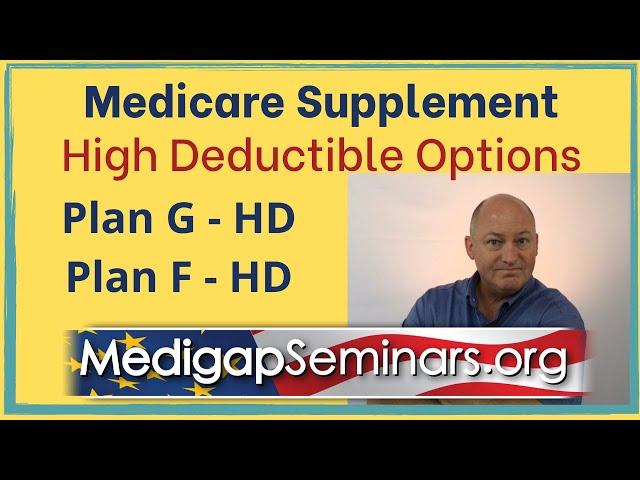 Medicare Supplement Plan G High Deductible / New