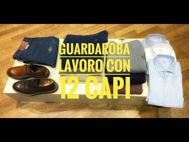 Guardaroba lavoro con soli 12 capi