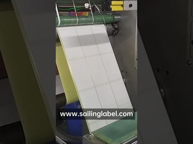 Thermal label slitting/www.sailinglabel.com #label #machine #labeled #quality #factory#Thermal label