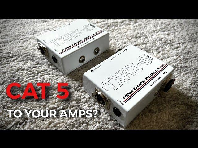 Pinstripe Pedals TXRX-S - The Pedalboard to Amp Solution