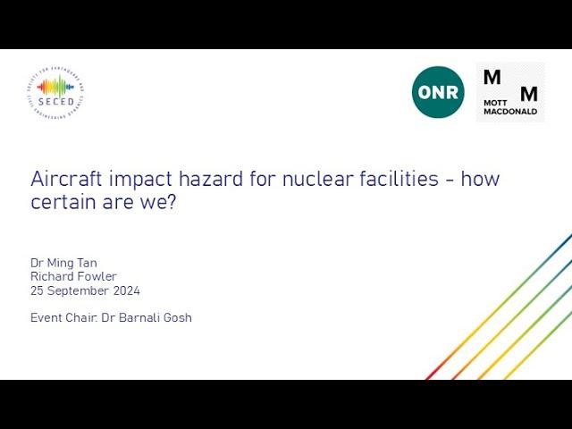 Aircraft impact hazard for nuclear facilities - how certain are we?