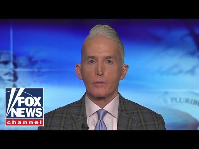 ‘CRAZY RHETORIC’: Trey Gowdy unloads on Dems for leading anti-police crusade