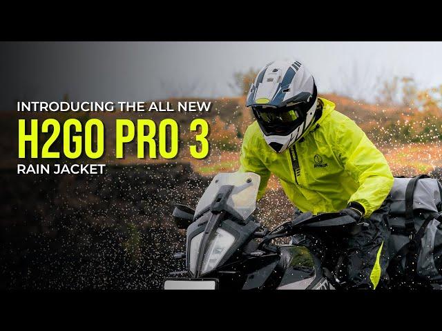 Introducing the Rynox H2Go Pro 3 Rain Jacket