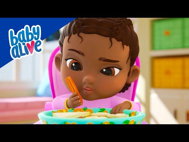 Baby Alive Official  Dolls Lunch Time RoutineKids Videos