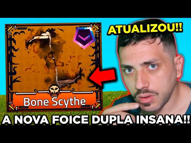 ATUALIZOU!! PEGUEI a NOVA FOICE DUPLA e o NOVO SEA BEAST SKULL no KING LEGACY! (como farmar a foice)