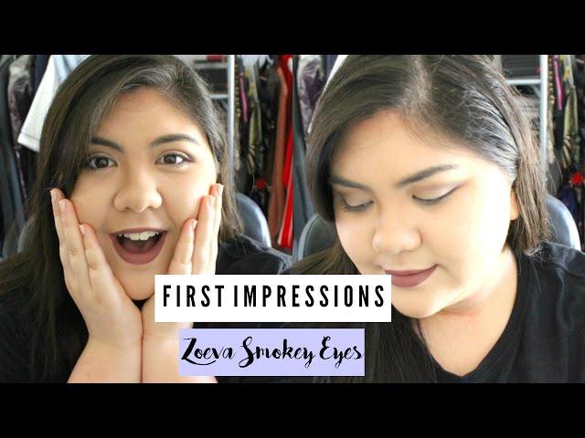 First Impressions - Zoeva Smokey Eyes | Dani Gee