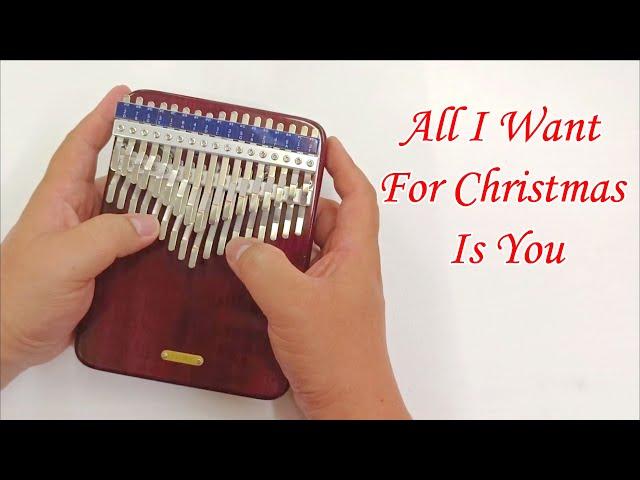 All I Want For Christmas Is You - Kalimba Cover with Tabs