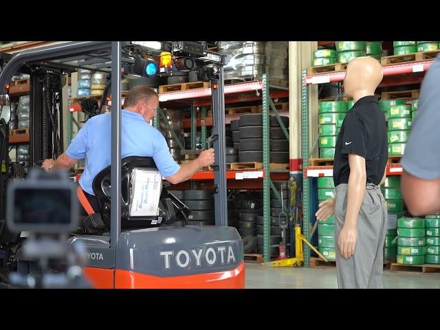 SEnS+ on a Toyota forklift | Bell Forklift, Inc.