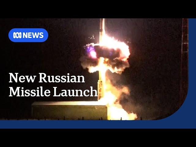 Russian says new "hypersonic" ballistic missile used on Ukraine | ABC NEWS