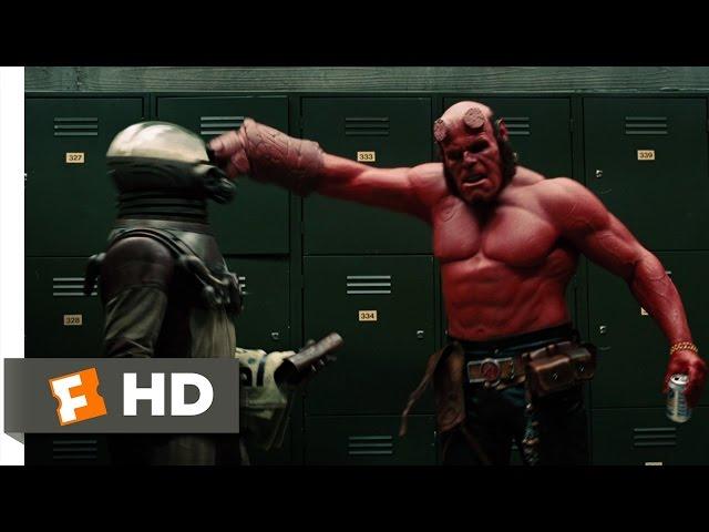 Hellboy 2: The Golden Army (7/10) Movie CLIP - Hellboy "Smokes" Johann (2008) HD