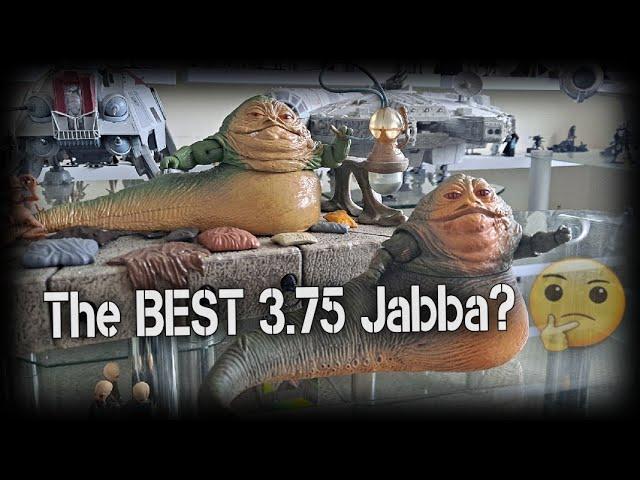 COMPARISON of the BEST two 3.75 Jabba the Hutt figures! 