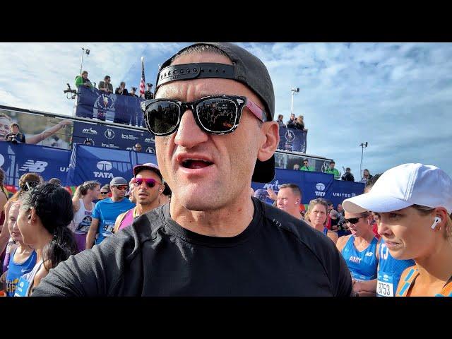 i got beat up at the NYC Marathon 2022