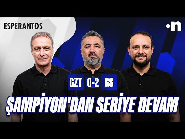 Göztepe - Galatasaray Maç Sonu | Önder Özen, Serdar Ali Çelikler, Onur Tuğrul